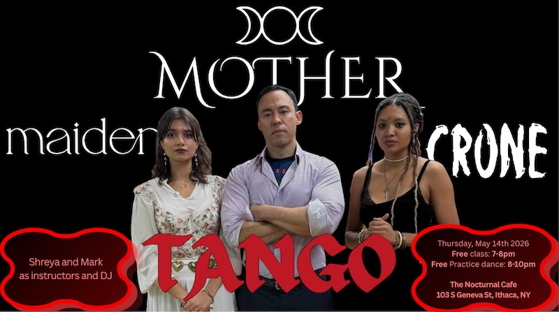 Maiden, Mother, Crone Tango Practica - May 14, 2026
